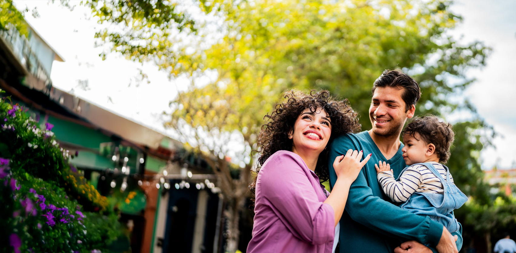 Couple planning their refinance goals at home