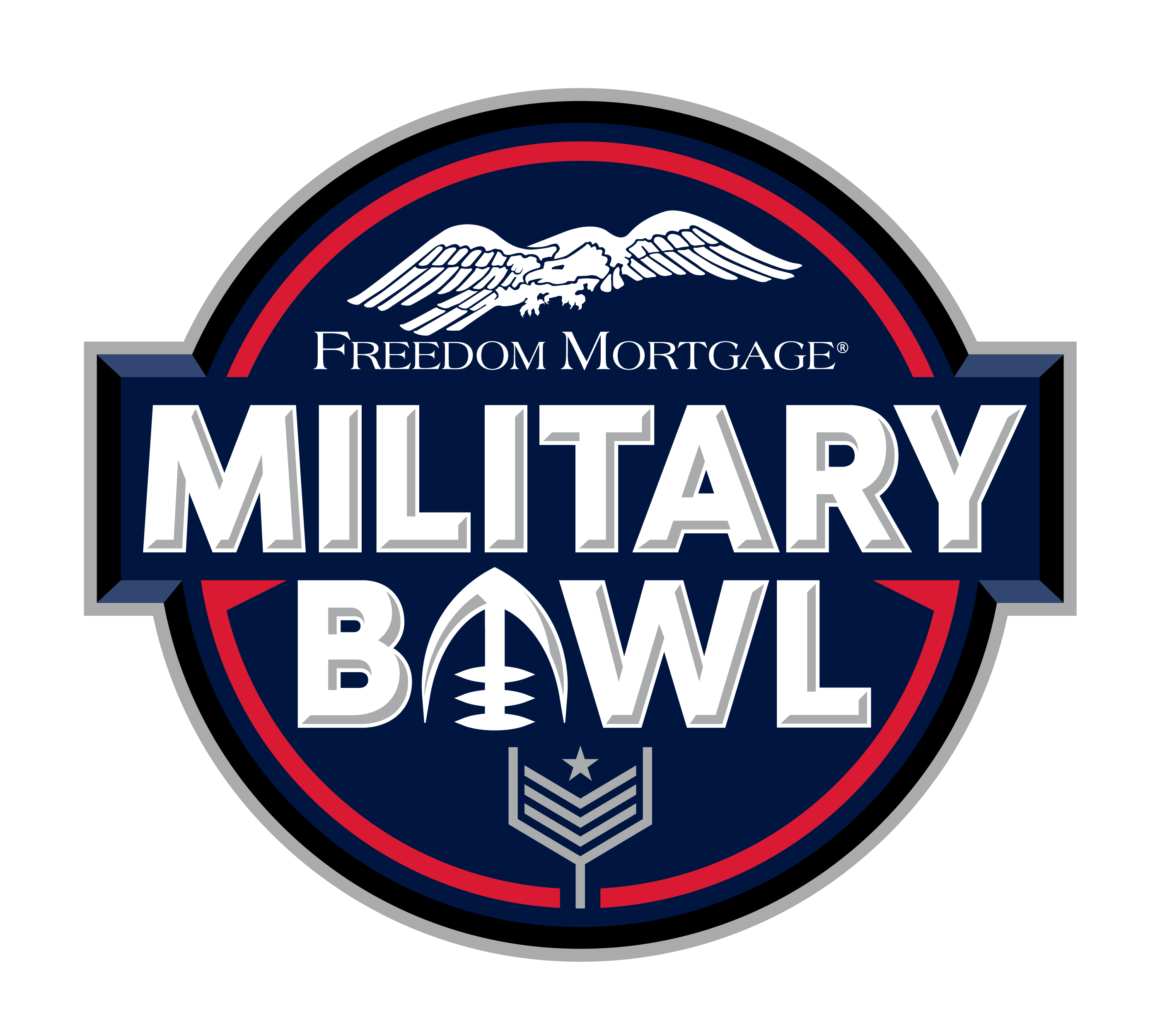 Freedom Mortgage Military Bowl logo Freedom Mortgage Military Bowl logo